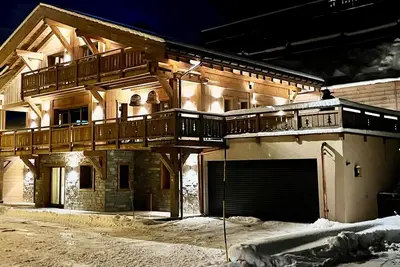 Image de chalet Alpiness, Crest Voland, bain nordique et sauna