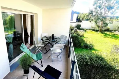 Charmant T2 avec Balcon et jardin à Vannes – Proche Port et Centre-Ville
