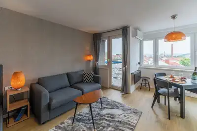 Image de Gilly Studio Apartment Tour As in delightful Ljubljana with balcony, Ac and WiFi