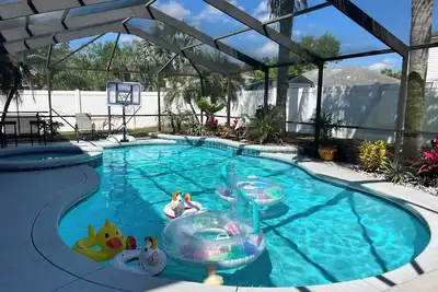 Image de Near LegoLand -Family friendly 4 bedroom house with games & Pool in Winter Haven