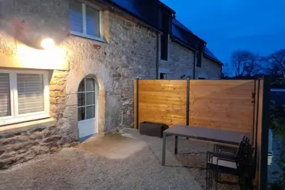 La campagne à la ville pour ce logement indépendant rénové en 2021.