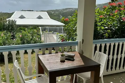 Studio vue Saint Barth et Piscine