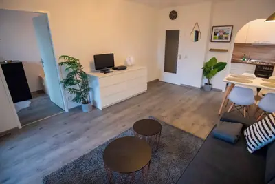 Image de Modern vacation apartment at the Winterberg ski lift carousel & bike park for 2-4 people