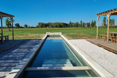 Image de La villa Orange - Domaine de la tapie de Bouchet - en Camargue