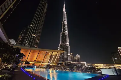 Image de 2br Burj & Fountain Views | Ps5 + Pool Access