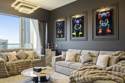Image de Luxury 1br | Ps5 + Skyline View Near Burj Khalifa