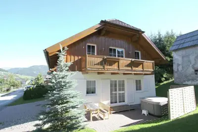 Image de Chalet avec sauna et bain chaud sur les pistes