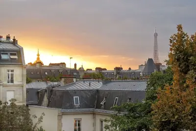 Parisian Dream: St. Germain 2br Penthouse With Eiffel Views