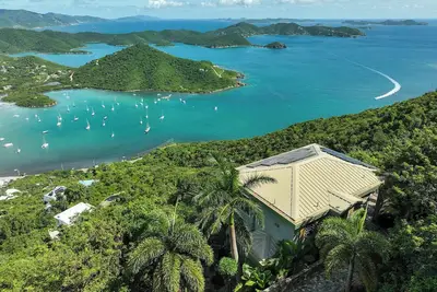 Image de Lunazul Cottage-2br/2ba, Breathtaking view of BVIs and beyond, Solar/Starlink