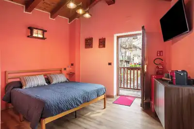 Image de Chambre 'Tillier' avec vue sur les montagnes, balcon et Wi-Fi