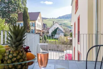 Image de living Timeless Adler Apartments Deluxe Balcony