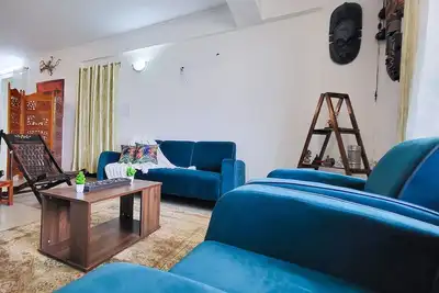 Image de Charming 3-bedroom apartment with WiFi, Ac in vibrant New Delhi