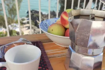 Sun Sea House Copanello is a property with a private beach area in Copanello