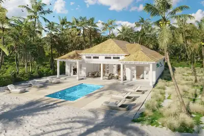 Image de New 5 Bedroom Villa, BluWakes, Pvt Beach, Pool, Luxury