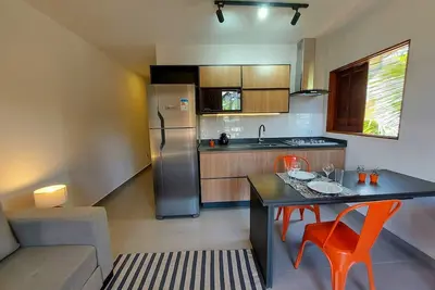 Image de Cedro - Cosy Flat Near the Beach with kitchen, private Bbq, pool