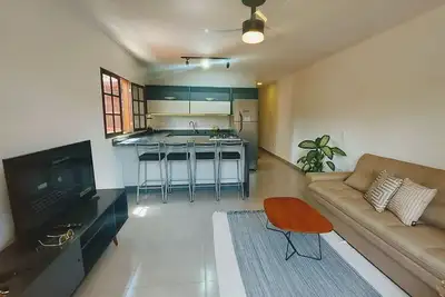Image de Algodão – Cosy Flat, Pool, 50m from the Beach, Private Barbecue, Ac, Wi-Fi, Netflix, Garage