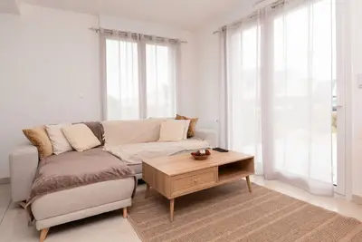 Image de Maison de vacances 'Ty Brise Marynne - plage à 5 min à pied' avec jardin privé et Wi-Fi