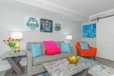 Image de Beach'n 1br Ocean Front Condo Arcades Fireplace