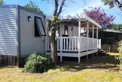 Image de Große Komfort 3 ch / 1 Badezimmer (überdachte Terrasse) 6 Personen
