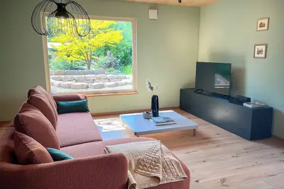 Image de New vacation home with sauna in the middle of the Hassberge - Amber Ferienhain
