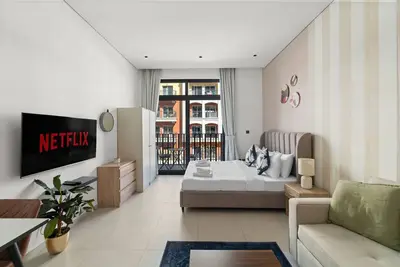 Image de Cozy and Contemporary Studio in the Heart of Jvc
