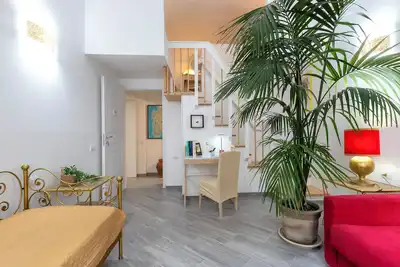 Image de Chambre \"Kentia\" avec terrasse partagée, Wi-Fi et climatisation