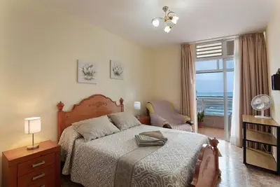 Image de Appartement de vacances 'Un Guiño Al Mar' avec vue sur la mer, terrasse privée et Wi-Fi