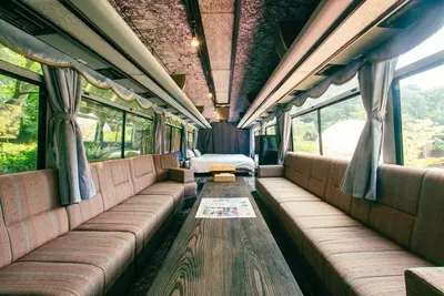 Image de Bus house3 people1 night 2 meals and free drinksRecommended for couples and friends / Sumoto City Hyōgo