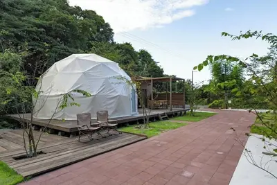 Image de 1 night 2 meals included Dome tent | 5 people | / Sumoto City Hyōgo