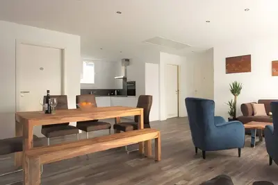 Image de Appartement \"Sonnentau\" avec vue sur les montagnes, balcon et Wi-Fi