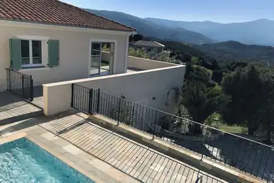 Image de Villa de standing Vista - Piscine privée - Vue panoramique sur le Lac de Padula