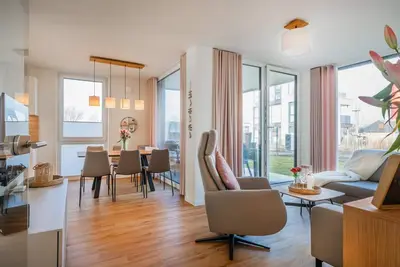 Image de Hygge - Family-friendly vacation apartment with garden & sea view