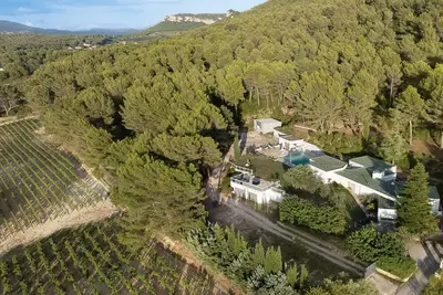 Image de Domaine Maison Blanche, piscine, parc provençal