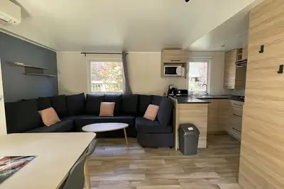 Image de Mobilhome dans la Baie de Bonne Anse Plage La Palmyre