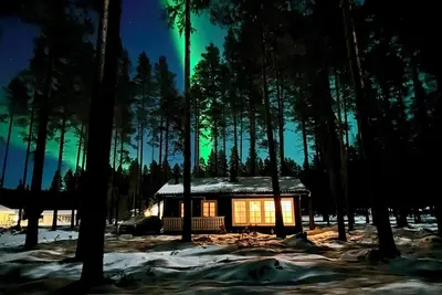 Image de Spacious 4p cottage with fireplace in beautiful bathing site