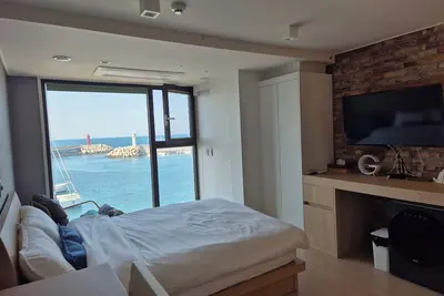 Image de Private Beautiful Ocean Harbor next to Dodu beach in Jeju with Ac, WiFi