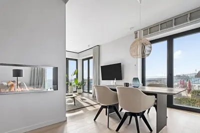 Image de Oceanview Suite - Sea View, 2 Bedrooms, Washer-Dryer, Ethanol Fireplace