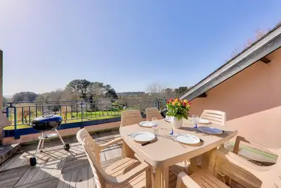 Image de Appartement avec terrasse vue mer pour 6 - Arzon