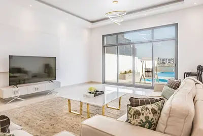Image de Sea Views 4br + Maids Room Villa with Private Pool, Kid's Pool, Bbq Facility