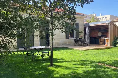 Image de Maison Pierre 3 chambres avec piscine Bordeaux Proche Stade Chaban Delmas