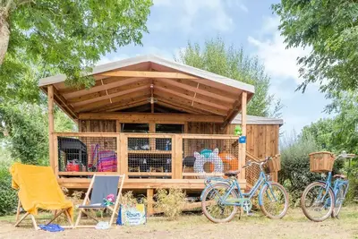 Image de Cosyflower Premium 38m2 (2 Schlafzimmer) + Tv + Geschirrspüler + Bettwäsche + Handtücher + überdachte Terrasse 5 Personen