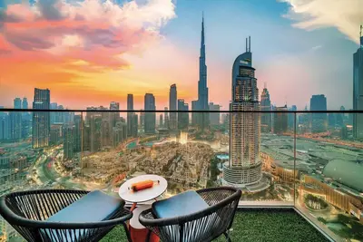 Image de Luxury 2br with Burj Khalifa & Fountain Views | Vr, Ps5, Pool, Gym, Free Parking