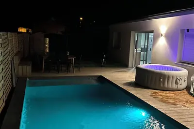 Image de Villa 3 chambres avec piscine et spa