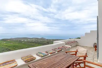 Image de Maison de vacances 'Modern New Tinos' avec vue sur la mer, terrasse privée et Wi-Fi