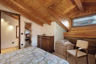 Image de Appartement \"Manu - Blavy Nus\" avec vue sur les montagnes, terrasse privée et Wi-Fi