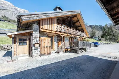 Image de Chalet \"Le Logis\" avec vue sur les montagnes, terrasse privée et Wi-Fi
