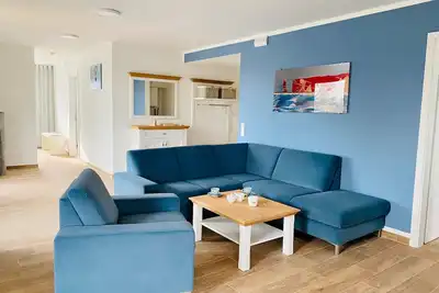 Image de Appartement 'Duhner Allee 10, Litfaß 12' avec balcon et Wi-Fi