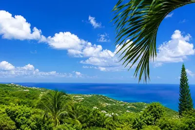Image de Spacious, quiet & comfortable 4 queen size beds with Ac in beautiful St Croix.