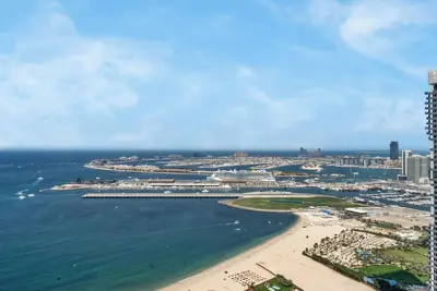 Image de Palm & Sea View Beach Acess Jbr walk Skydive clubs apartment in fantastic Dubai