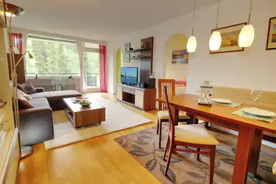 Image de Vacation apartment 5 min. from the lake with quiet garden view